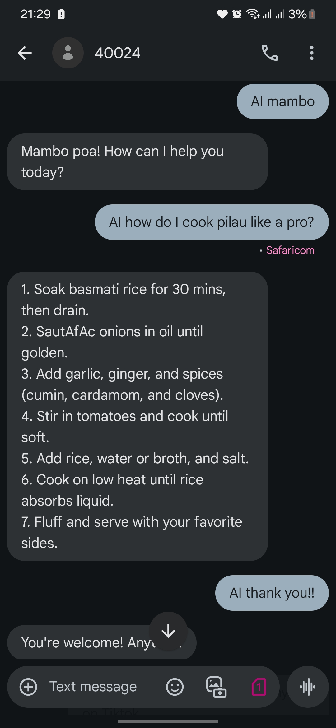 Recipe Assistance Demo